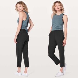 Lululemon Every Moment Pant Black *26" Office Athleisure Athletic Sz 4